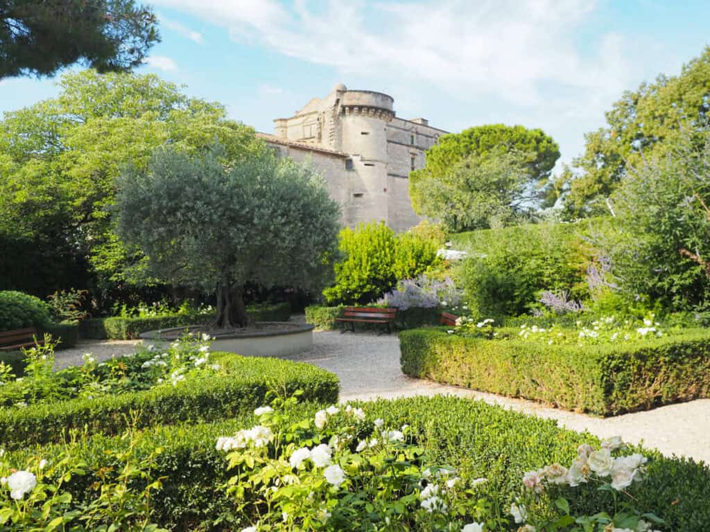 Gardens near the Chateau de Gordes