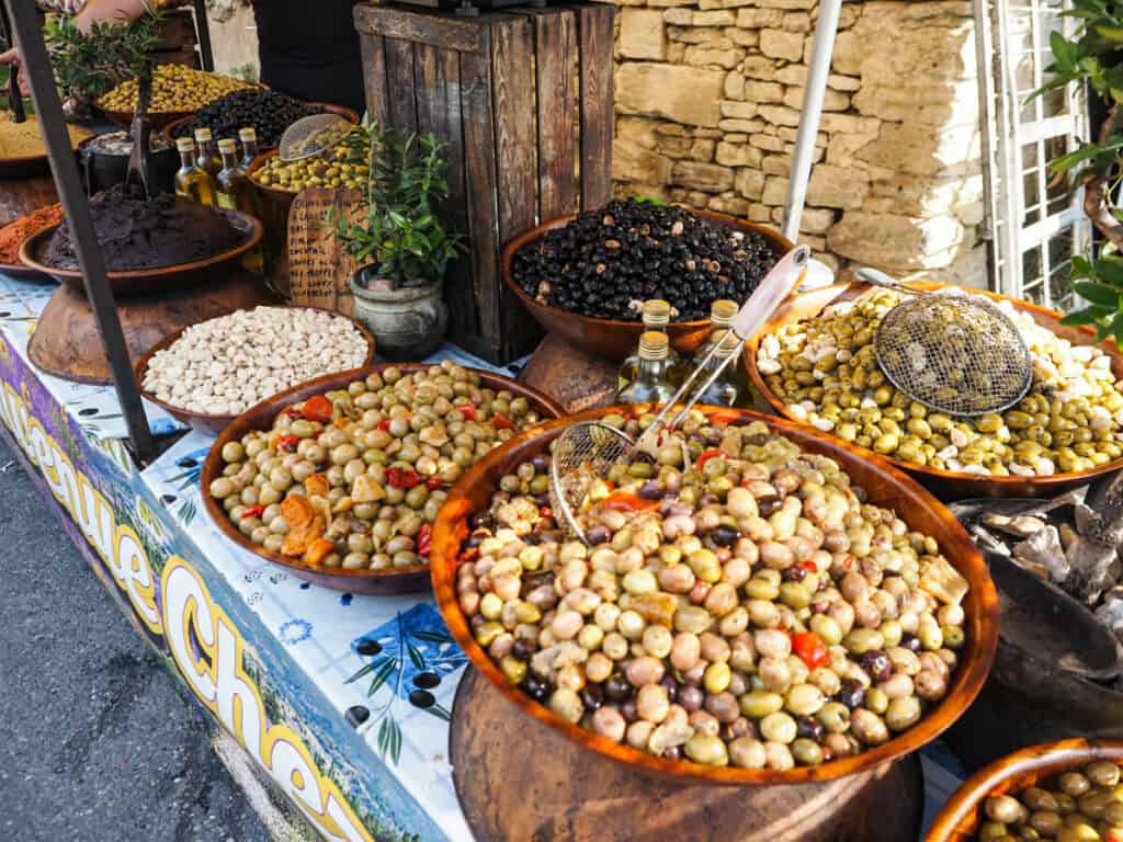 Olives at the Gordes Market