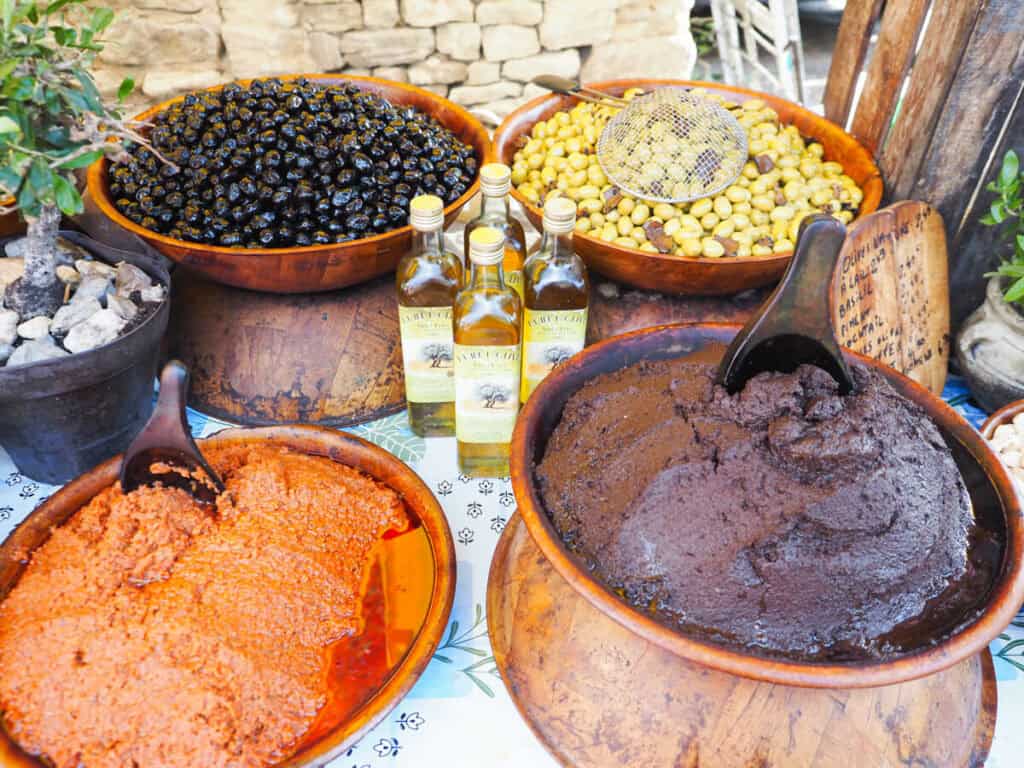 Tapenade at the Gordes Market