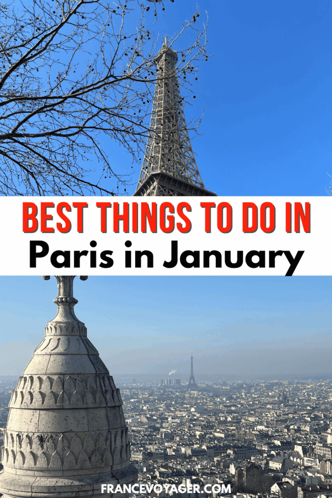 Planning a visit to Paris in January? This guide has everything you need to plan your Paris winter trip including the best things to do in Paris in January, Paris in January outfits, unique ideas to stay cozy in winter in Paris, and more! Whether you’re here for the soldes in Paris or want to visit Paris in the off-season, you’re going to love a trip here in winter! Click here to learn more!