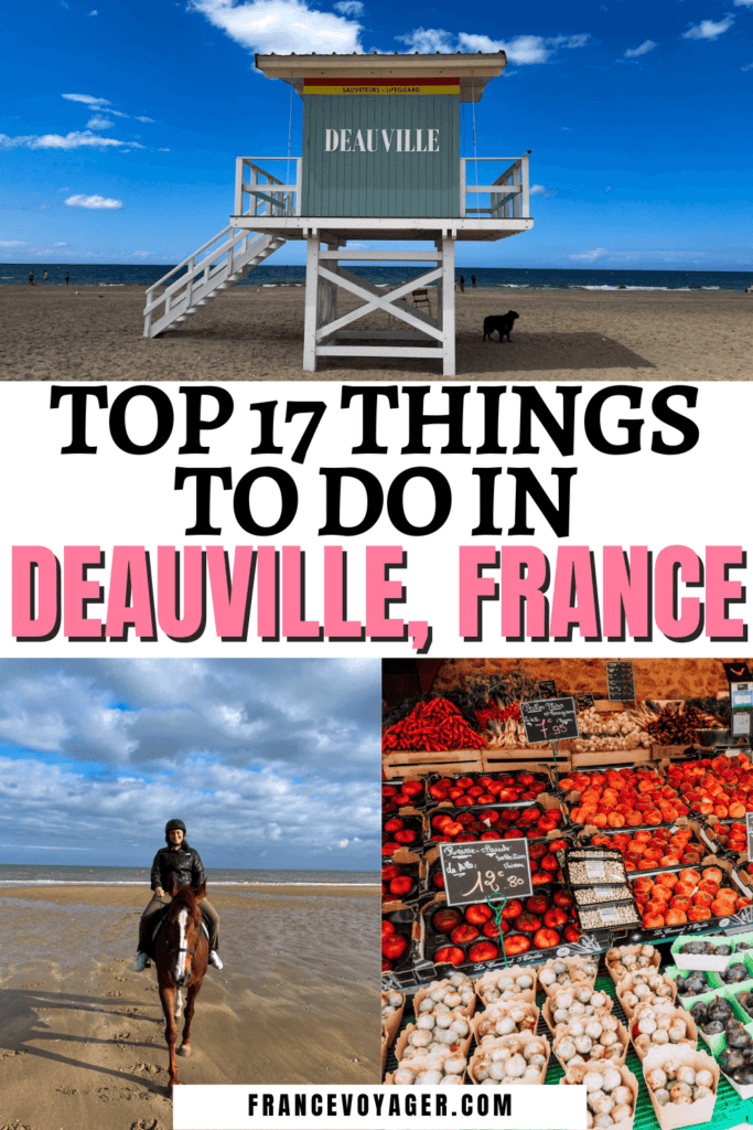 Trying to find the best things to do in Deauville France? This has you covered with what to do in Deauville like Deauville Plage, the Trouville Fish Market, Deauville events, and more! Click here for all the details!

Deauville Trouville | Deauville Beach | Deauville France Aesthetic | Deauville Itinerary | Deauville Normandy | Deauville Normandie | Deauville France Normandy | Deauville Travel Guide | Day Trips From Deauville | Where to Stay in Deauville 