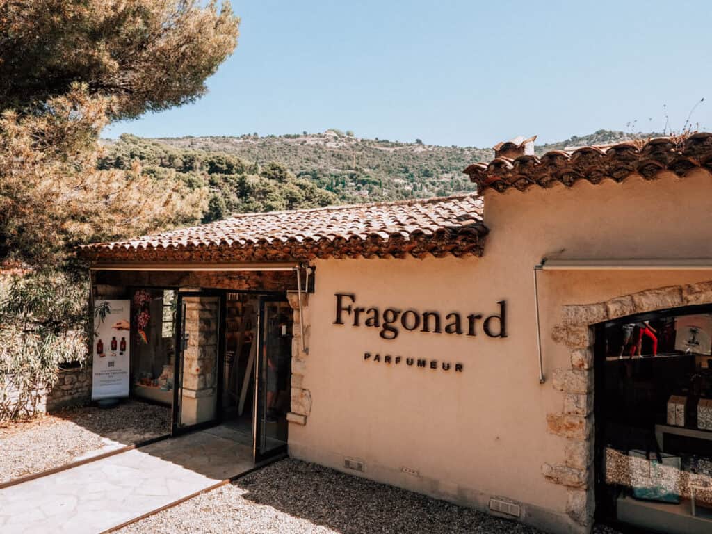 Fragonard exterior in Eze