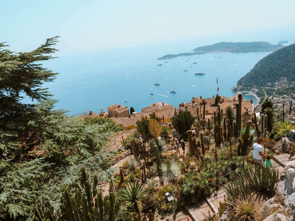 Sea views from the Jardin Exotique in Eze 2