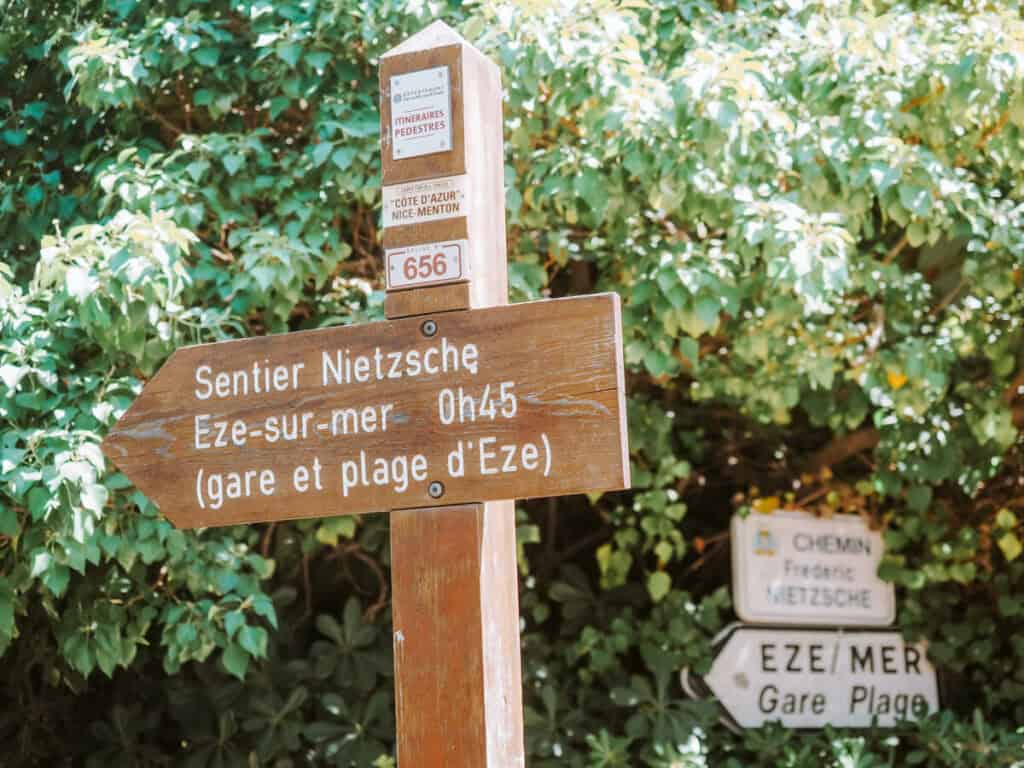 Sentier Nietzche in Eze