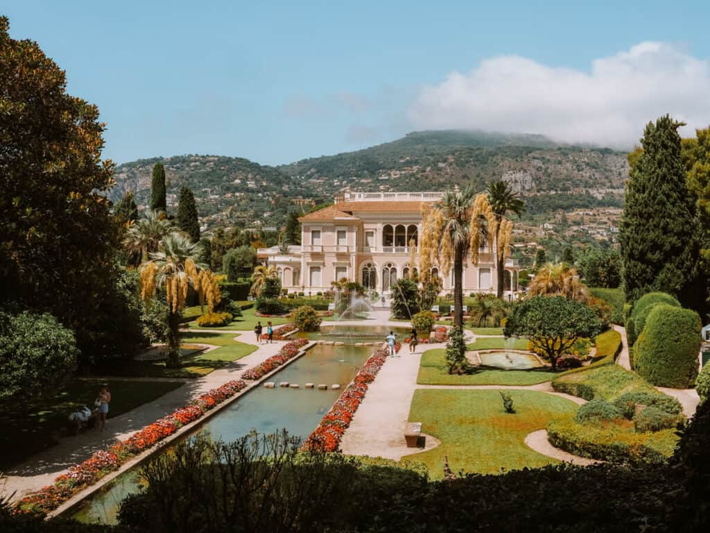 Villa Ephrussi de Rothschild exterior 3 with gardens