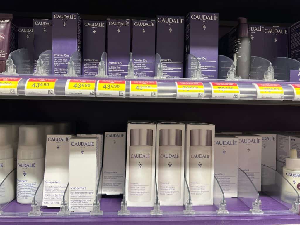 Caudalie - one of the best French PHarmacy Skincare items