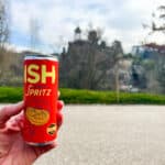 Mocktail spritz at Parc des Buttes-Chaumont