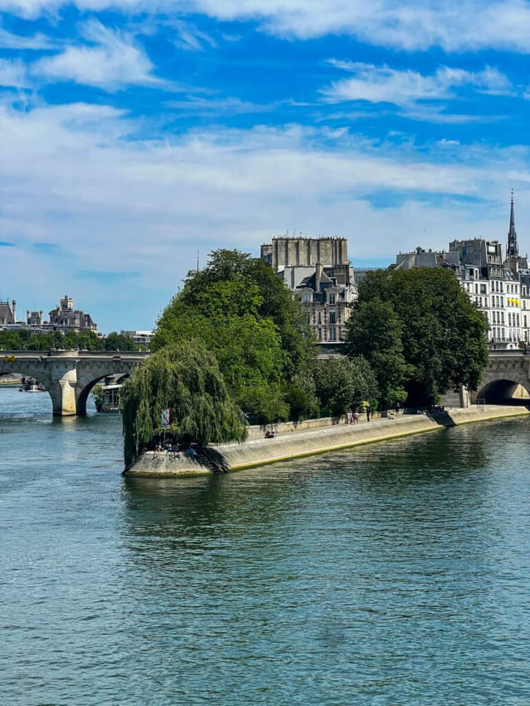 Paris along the Seine