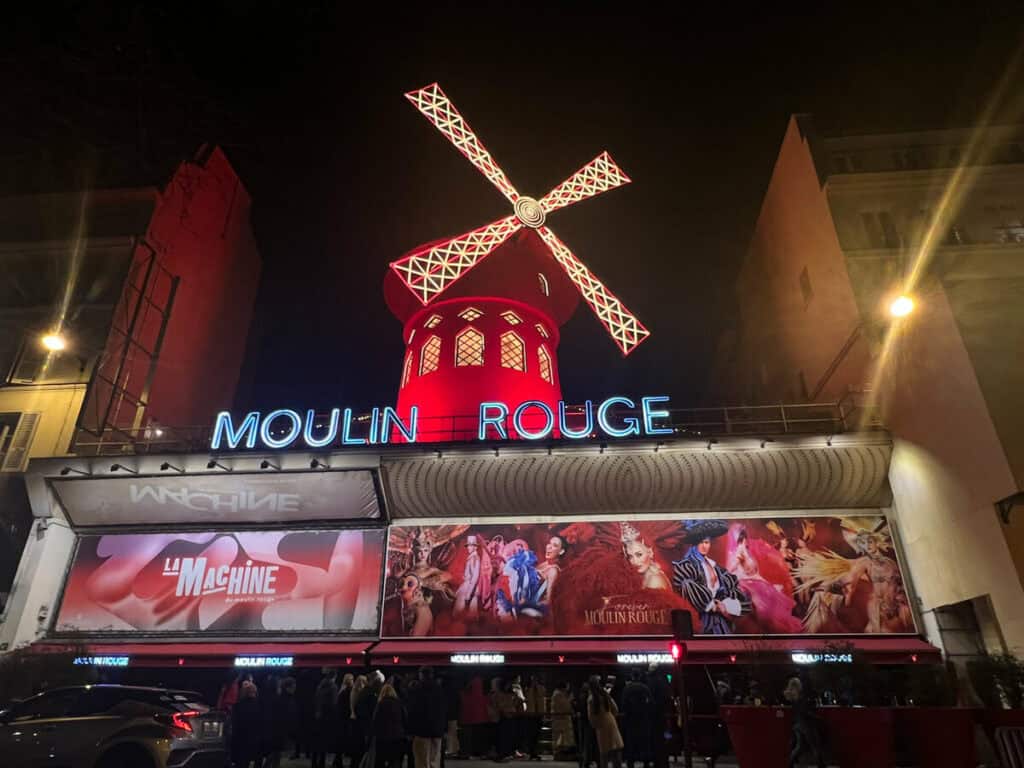 Moulin Rouge in February