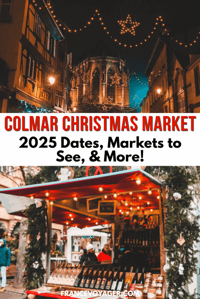 Planning a visit to the Colmar Christmas market? This Christmas market in Colmar guide has everything you need including Colmar Christmas market dates and times, where to go, how to get there, Colmar Christmas market food and more! Discover the Marche de Noel Colmar in this guide. Click here for more! Colmar France Christmas Market | Christmas markets in Colmar | Colmar Christmas Market 2025 | Colmar Christmas market map | Marche de Noel de Colmar | Colmar Christmas Photography