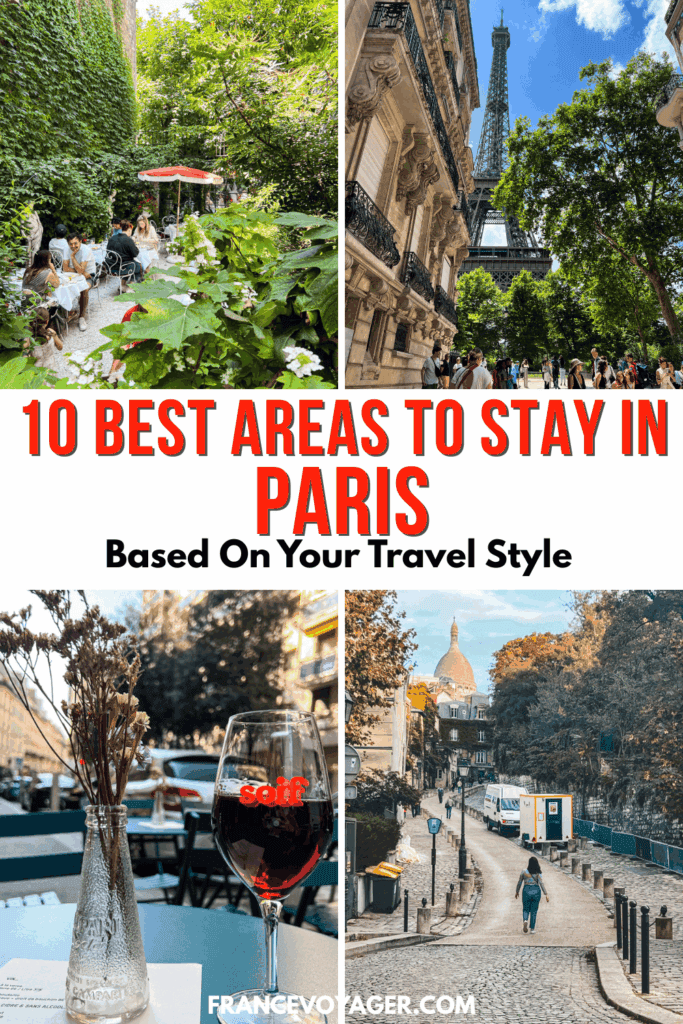 Searching for where to stay in Paris? Dreaming of the best hotels in Paris? After 17 visits to Paris over 13 years, I know a thing or two about the best arrondissements to stay in Paris plus the best Paris hotels! So check out my guide on the best neighborhoods to stay in Paris based on your travel style including where to stay in Paris for the first time, where to stay in Paris on a budget, where to stay in Paris on a honeymoon, and more! Click here for the best hotels in Paris France and more!