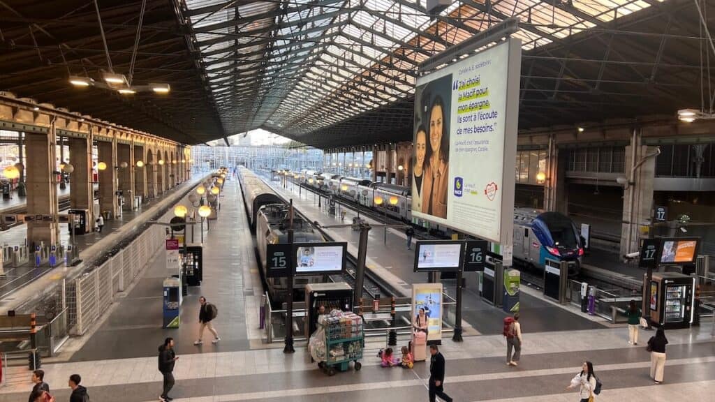 Gare du Nord in Paris