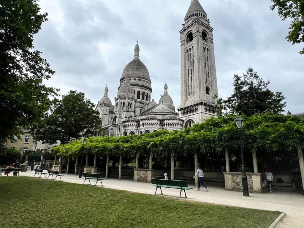 Park on the Other Side of Sacre Coeur