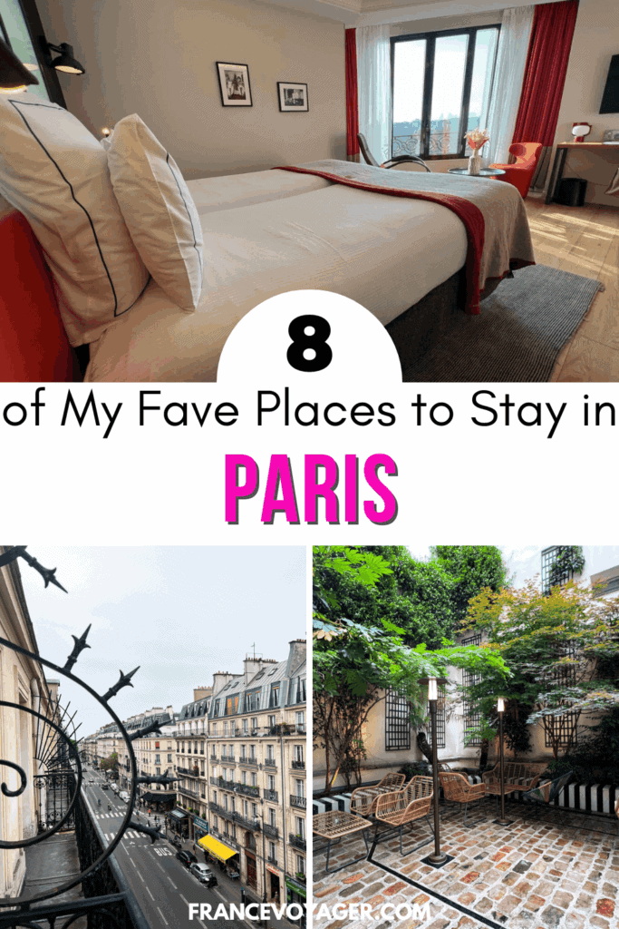 The ultimate guide to where to stay in Paris — after 17 visits and counting!
From charming Paris boutique hotels to iconic hotels in Paris with Eiffel Tower views, this guide breaks down the best hotels in Paris France based on real experience (not just pretty photos). I’m sharing my favorite tried-and-true Paris hotels, plus my personal bucket list hotels for future stays. You’ll find the best boutique hotels Paris, including affordable boutique hotels in Paris that don’t sacrifice style, comfort, or location. Not sure which neighborhood to stay in? I cover the best areas to stay in Paris, the best arrondissements to stay in Paris, and what makes each the best arrondissement in Paris — with a helpful map to plan your trip with confidence. Whether you’re booking your first Paris hotel room or planning your next Paris France travel hotels stay, this guide makes choosing where to stay in Paris easy, stylish, and stress-free. Save this pin for your Paris trip planning and discover the best areas in Paris to stay like a pro!