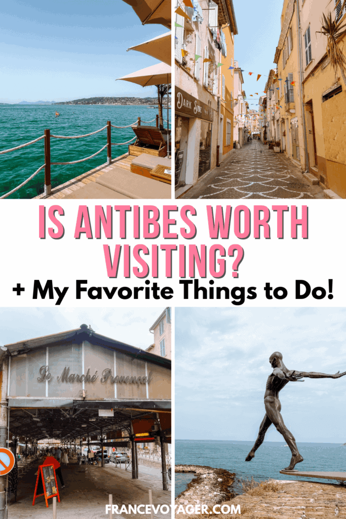 Is Antibes France worth visiting? Absolutely — and here’s why!
From golden Antibes beaches to charming Old Town streets and coastal views near Juan-les-Pins, France, Antibes is one of the French Riviera’s most underrated gems. In this guide, I’m sharing the best things to do in Antibes — including what to see in Antibes, must-visit Antibes places, and how to plan the perfect stay. Discover iconic things to do in Antibes France and the best Antibes hotels. Whether you’re wondering what to do in Antibes France, searching for the best Antibes hotel, or planning beach days in Juan les Pins, this list of Antibes things to do will help you decide if Antibes belongs on your South of France itinerary. Save this pin for your trip and find out what to see in Antibes and why I think it’s 100% worth visiting!