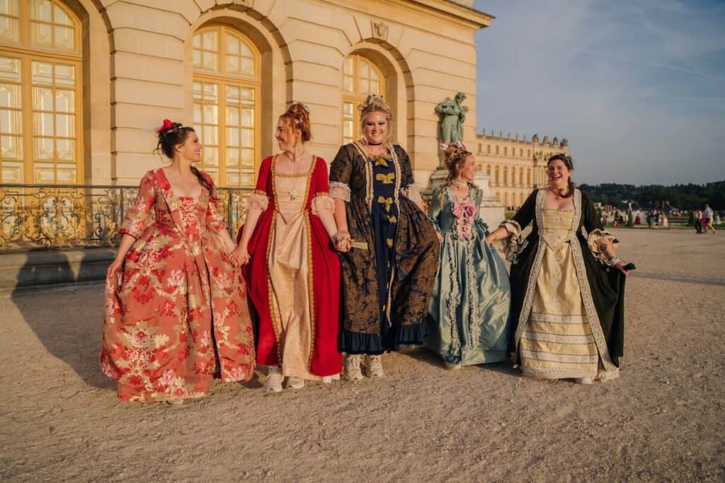 Photographer photo from our time in Versailles before the Grand Masked Ball