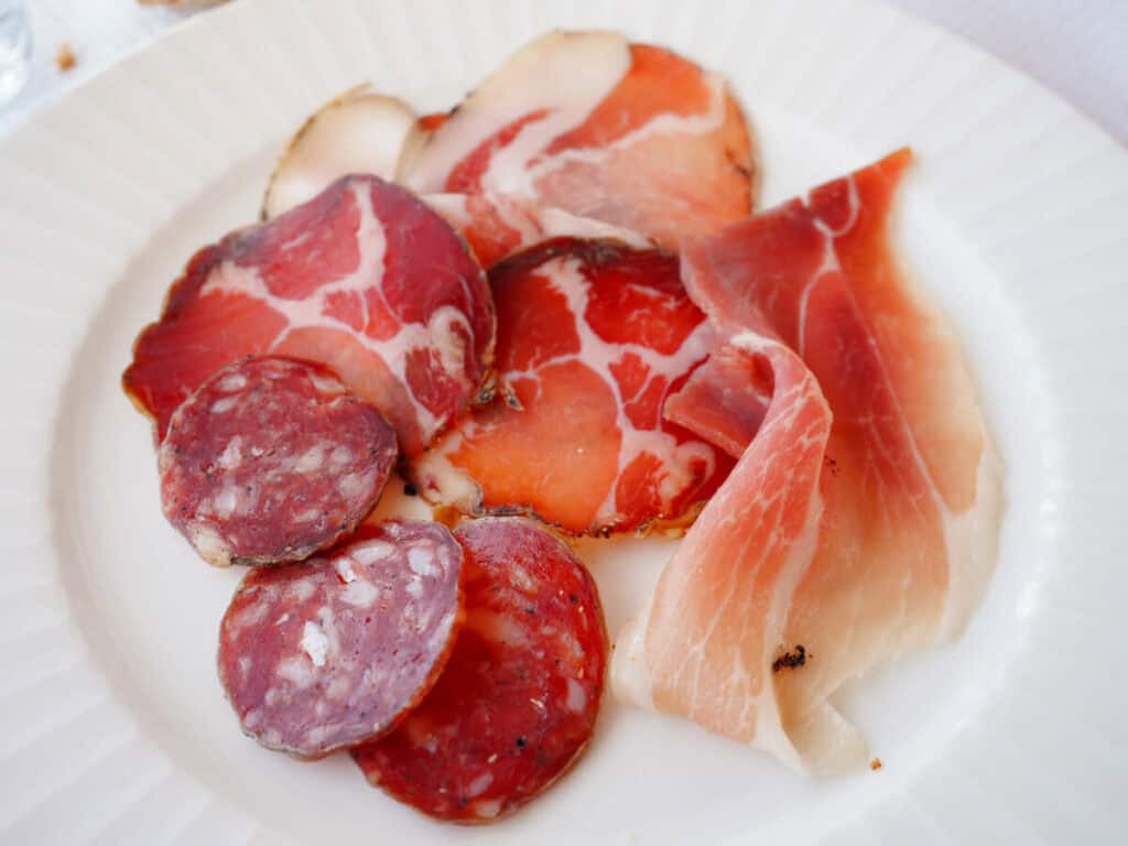 Charcuterie at Chez Leon