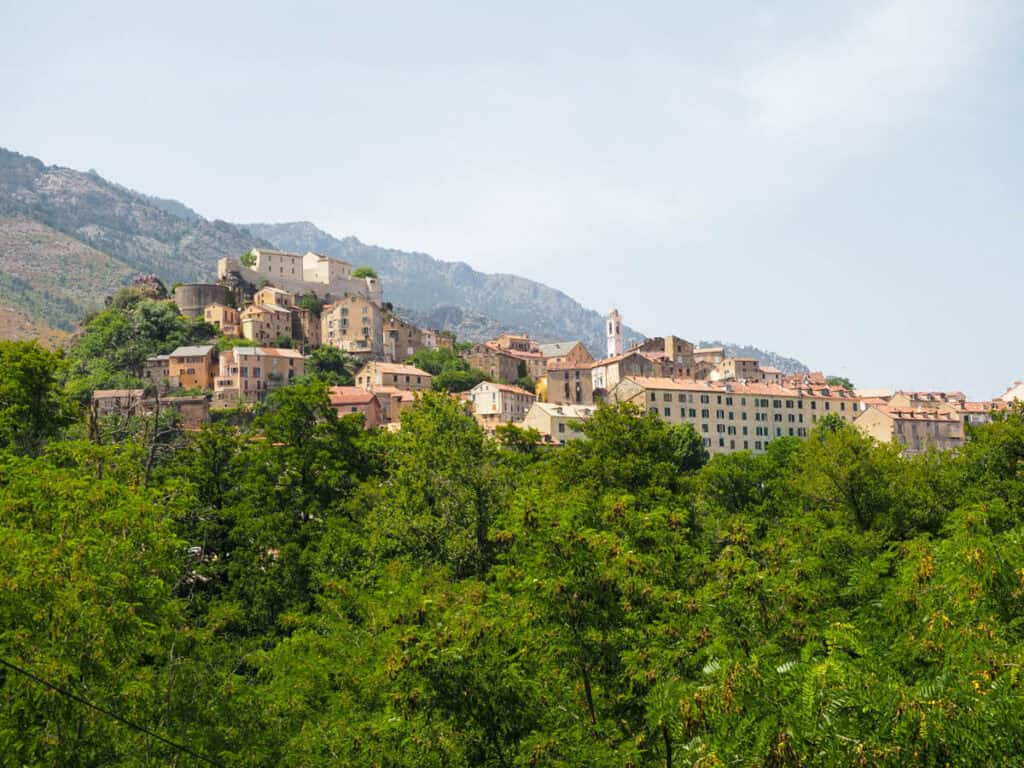 Corte in Corsica