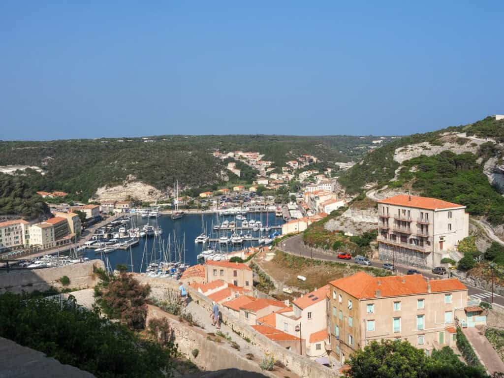 Harbor in Bonifacio