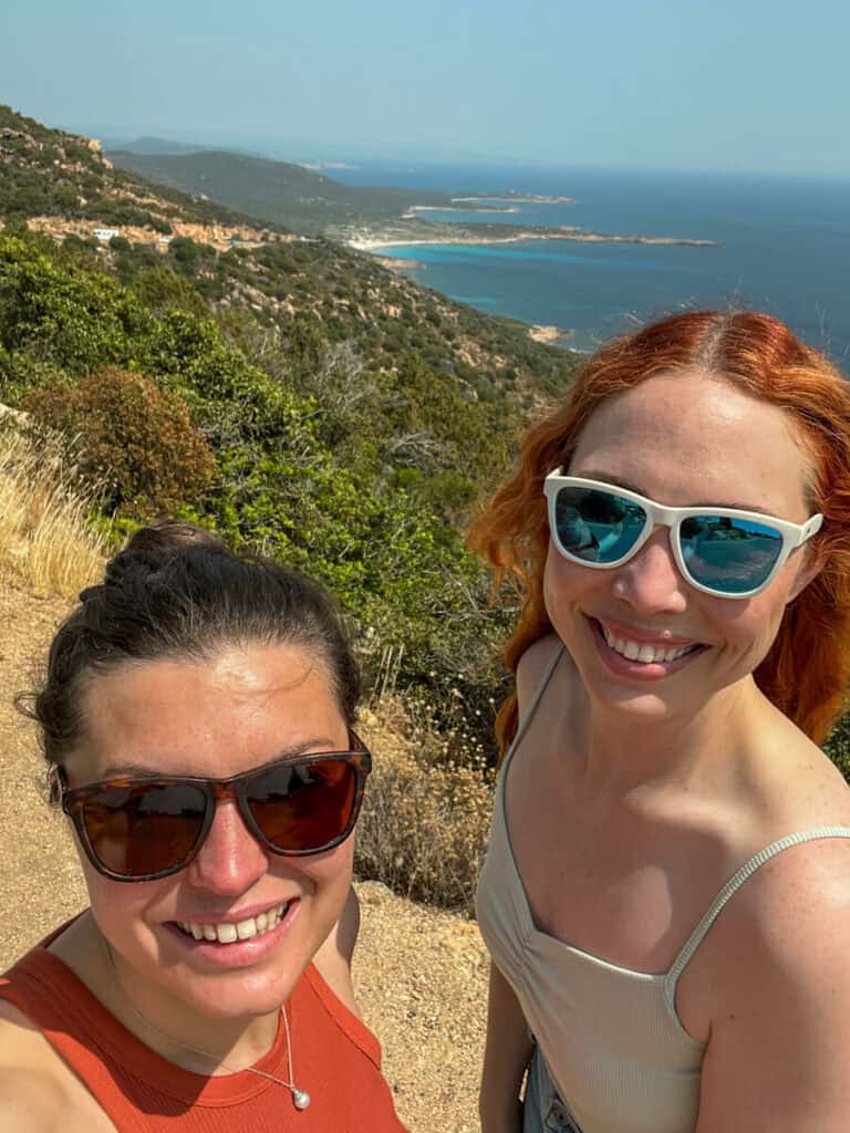 Kat and Megan in Bonifacio