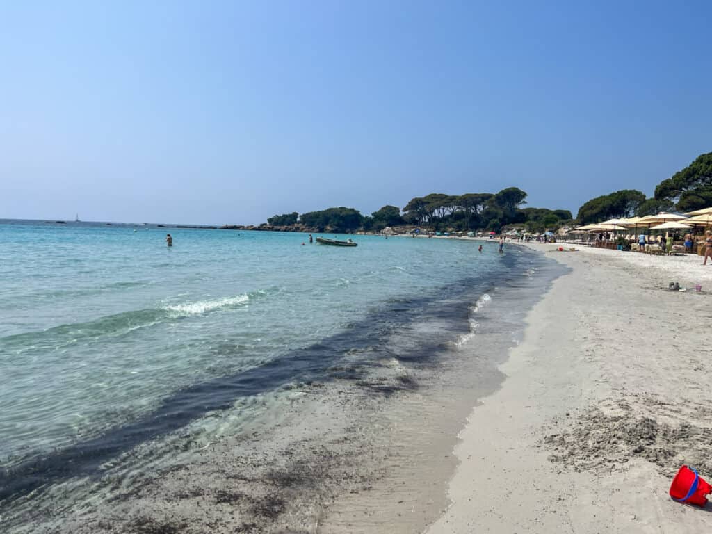 Plage de Palombaggia in Corsica
