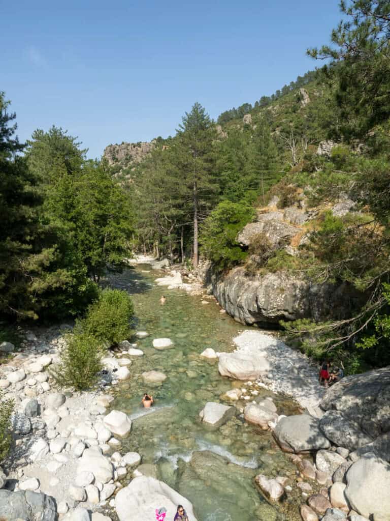 Restonica Gorge in Corsica