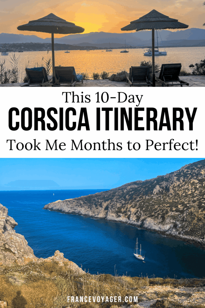 Planning a trip to Corsica France? This Corsica road trip shows exactly how to spend 10 days in Corsica, from Ajaccio and Bonifacio to Porto-Vecchio, Sartène, Corte, and Calvi. Discover perfect beaches, stunning mountains, and ancient megalithic ruins on this unforgettable Corsica itinerary. Ideal for a Corsica France itinerary for the perfect trip to Corsica.
