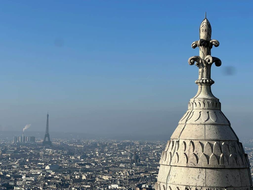Views from the top of Sacre Coeur
