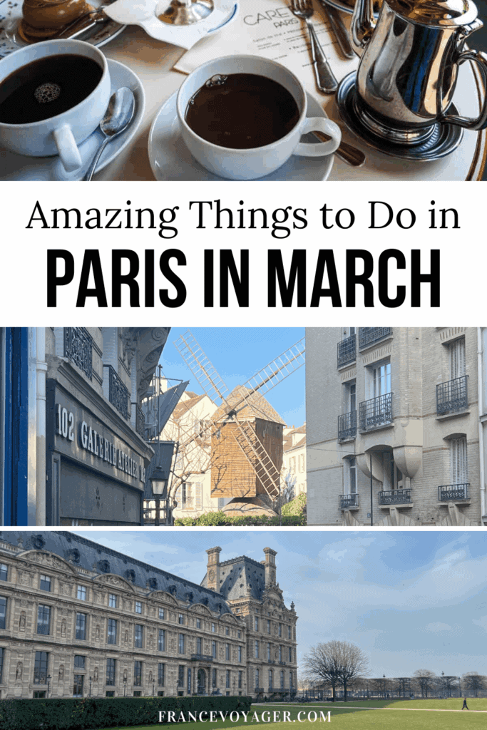 Planning your trip to Paris in March? Discover the best things to do, events, and where to stay while exploring Paris in winter and Paris in spring. From a March in Paris packing list to weather information, this guide has everything you need for the perfect trip, plus tips for Paris in March you’ll love!