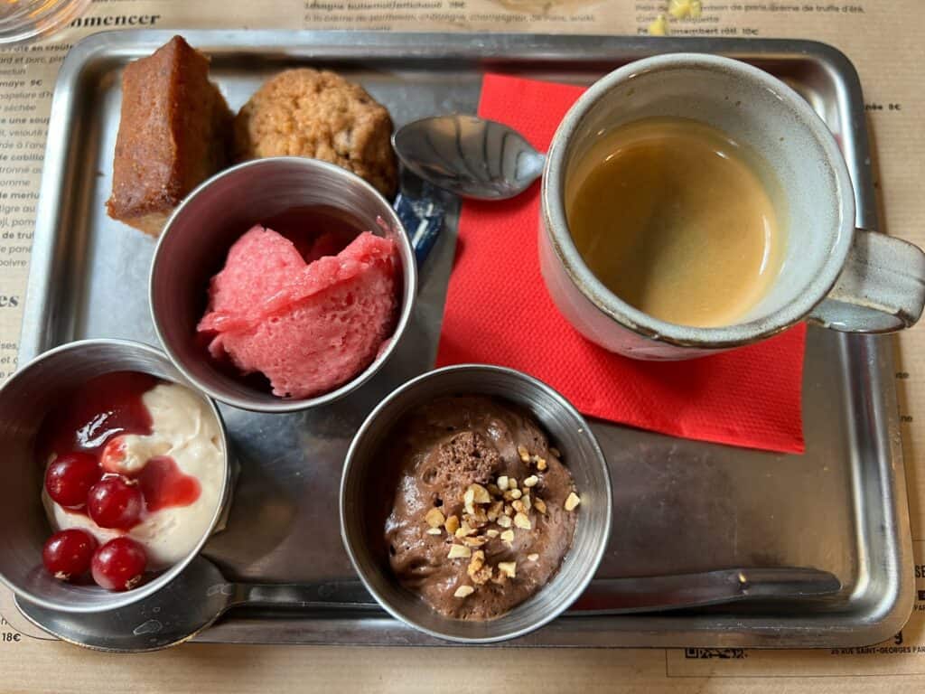 Cafe Gourmand at Poni