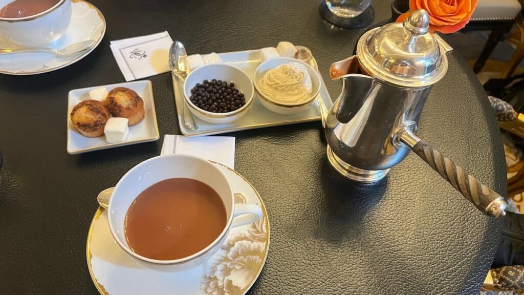 Hotel Chocolate at La Galerie at Hotel George V