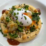 La Boite aux Lettres egg and hummus dish