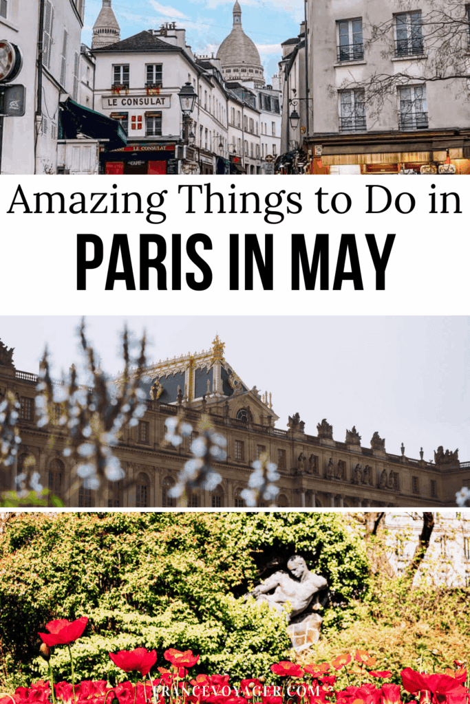 Planning a trip to Paris in May? 🌸 Get tips on the best things to do in Paris in May, what to expect from Paris in spring, and a handy Paris in May packing list to make your May in Paris getaway stress-free and unforgettable 💐🇫🇷