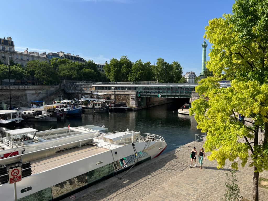 Bastille area of Paris