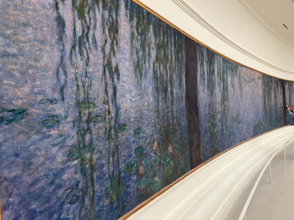 Water Lily painting at Musée de l'Orangerie