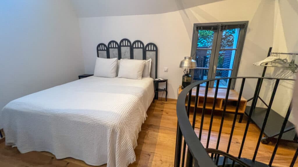 Bedroom at Aribnb in Sarlat