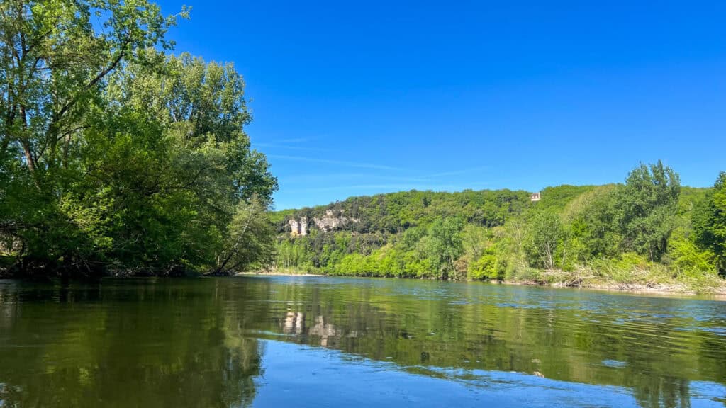 Kayaking on the Dordogne