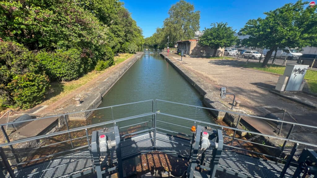 Lock on Canal du Midi