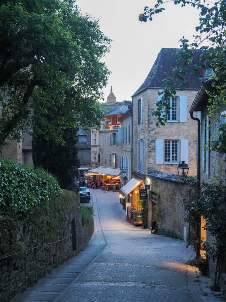 Sarlat in the evening