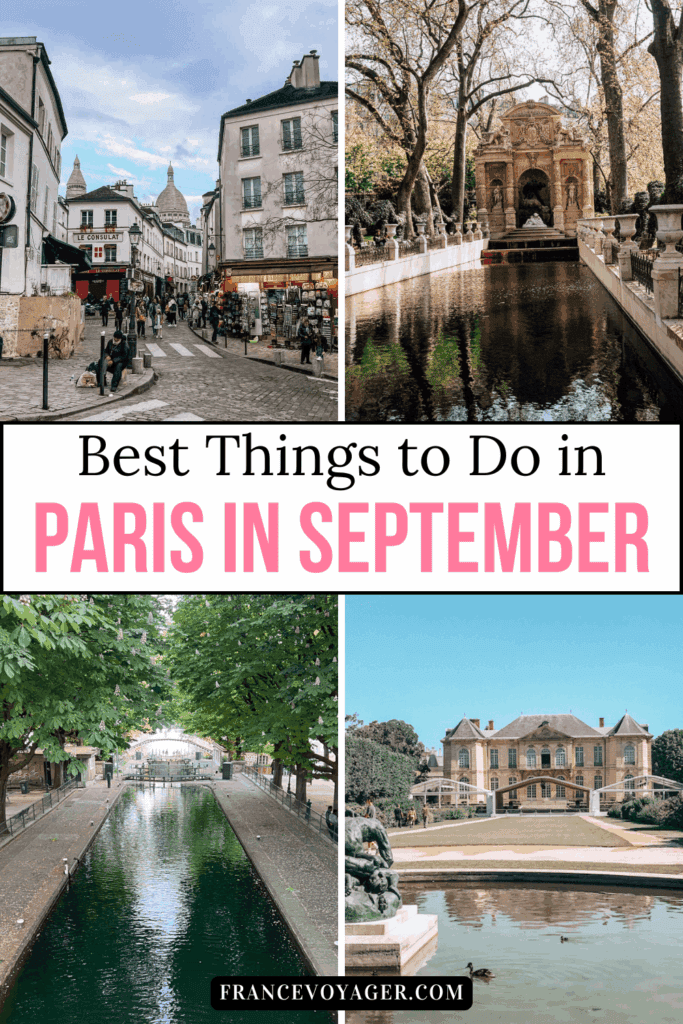 Thinking about visiting Paris in September? Use this guide to plan the perfect Paris trip September itinerary with tips on Paris in September packing list essentials, Paris in September outfits, weather, fall events, things to do, and easy day trips. From what to wear in fall in Paris to whether September in Paris is worth visiting, here's everything you need to know!