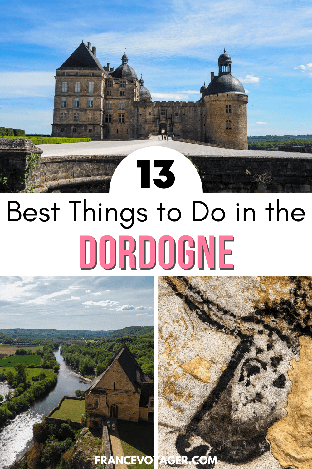 Planning a trip to Dordogne France? Discover the best things to do in the Dordogne, from exploring the stunning Dordogne castle of Château de Beynac and wandering through Sarlat to visiting Lascaux Cave, kayaking along the Dordogne River, exploring Marqueyssac Gardens, and wine tasting in Bergerac. This guide covers the must-see sights and experiences in Périgord France!