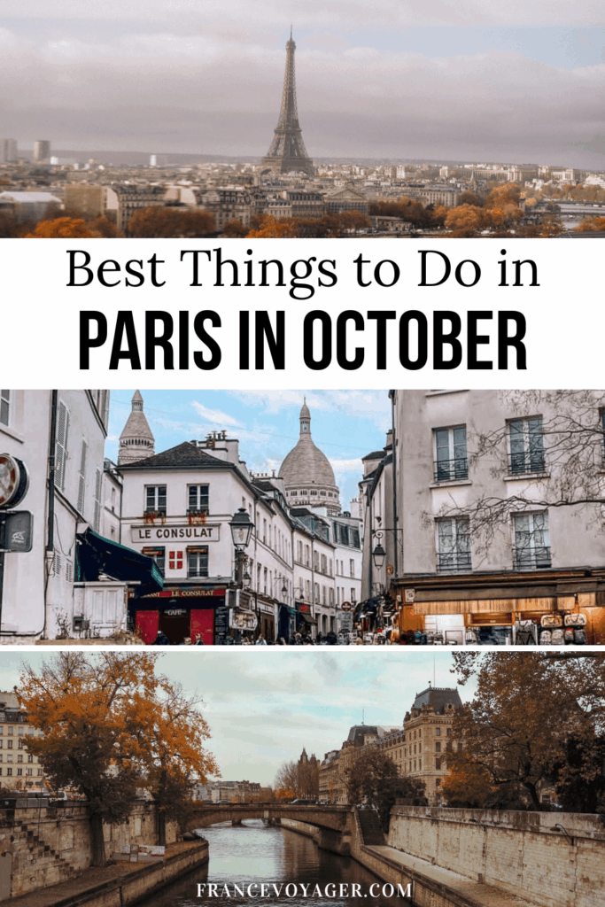 Planning a fall getaway? Paris in October is a fantastic time to experience the City of Light, with cooler weather, autumn colors, seasonal events, and fewer summer crowds. This complete guide to October in Paris covers weather in Paris in October, things to do in Paris in October, the Montmartre Wine Festival, where to stay, what to wear in Paris October, and whether Paris is worth visiting in the fall. Plus, get practical tips to help you plan your trip!